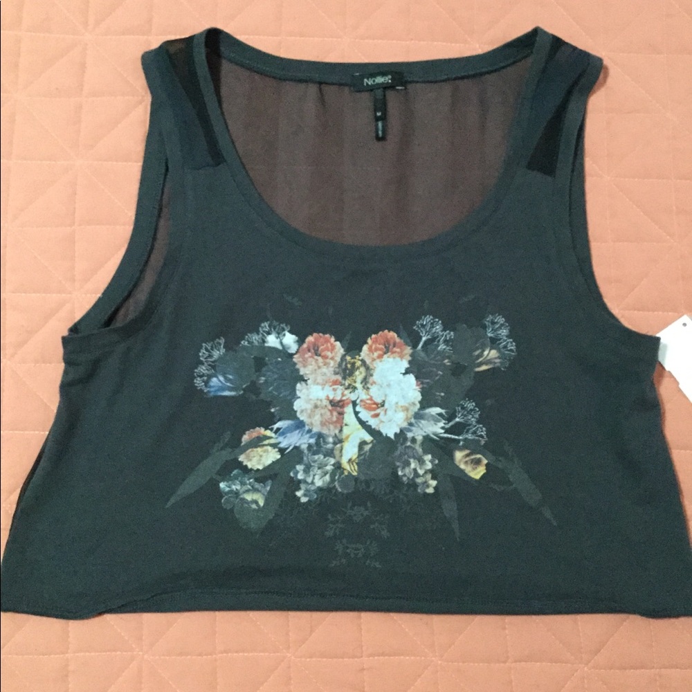 Nollie crop top tank top